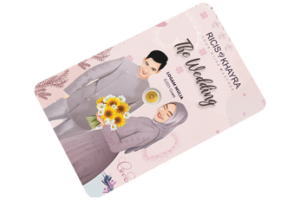 MiniGold Custom Design Wedding Ricis & Khayra